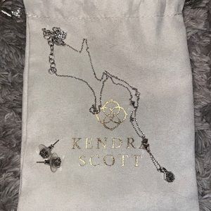 kendra scott earring and necklace set